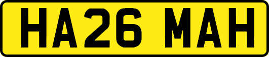 HA26MAH