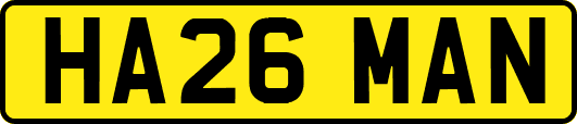 HA26MAN