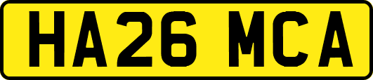 HA26MCA