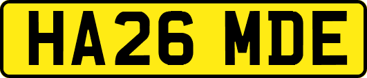 HA26MDE