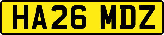 HA26MDZ