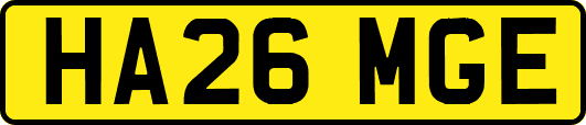 HA26MGE