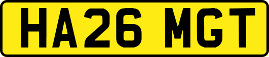 HA26MGT