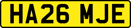 HA26MJE
