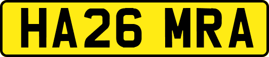 HA26MRA