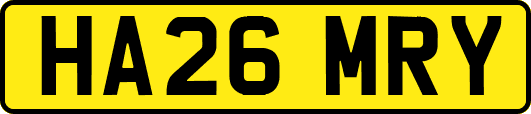 HA26MRY