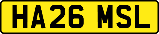 HA26MSL