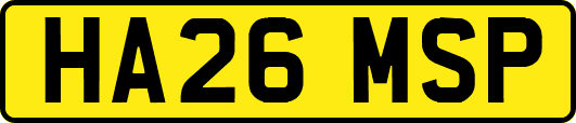 HA26MSP