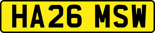 HA26MSW