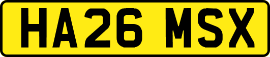 HA26MSX