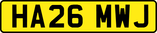 HA26MWJ