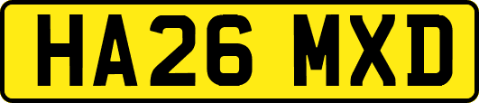 HA26MXD