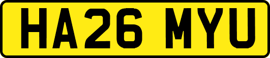 HA26MYU