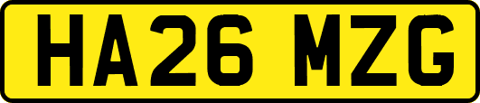 HA26MZG