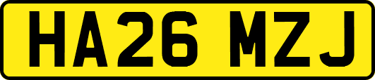 HA26MZJ