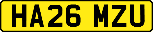 HA26MZU