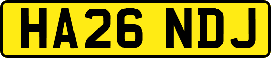 HA26NDJ