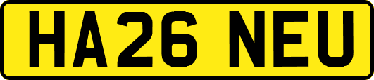 HA26NEU