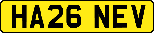 HA26NEV