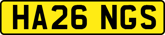 HA26NGS