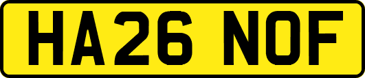 HA26NOF