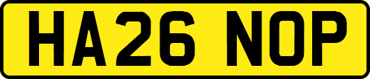 HA26NOP