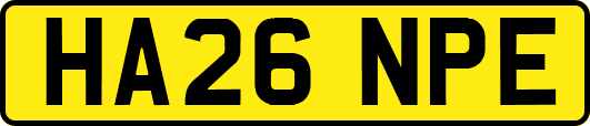 HA26NPE