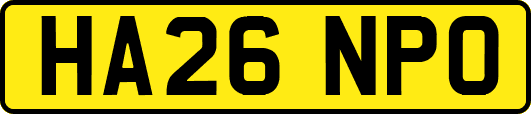 HA26NPO