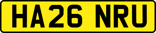 HA26NRU