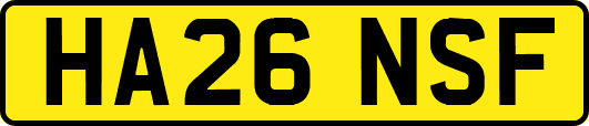 HA26NSF