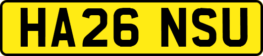 HA26NSU