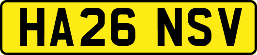 HA26NSV
