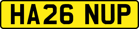 HA26NUP