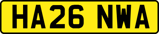 HA26NWA