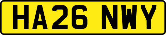 HA26NWY