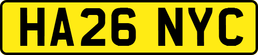 HA26NYC