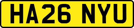 HA26NYU
