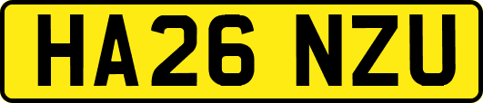 HA26NZU