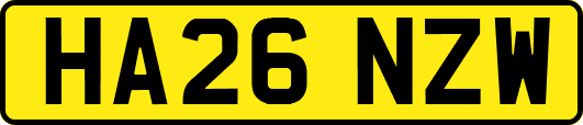 HA26NZW