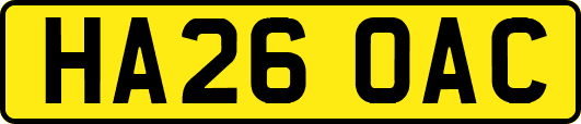 HA26OAC