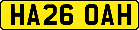 HA26OAH