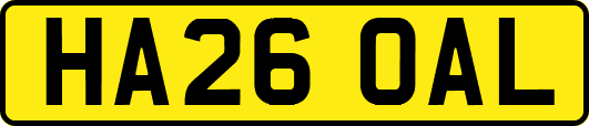 HA26OAL