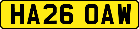 HA26OAW