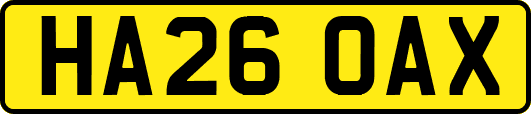 HA26OAX