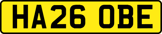HA26OBE