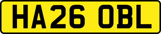 HA26OBL