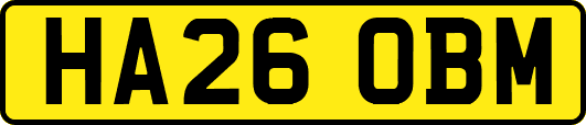 HA26OBM