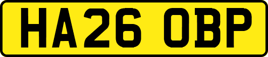 HA26OBP