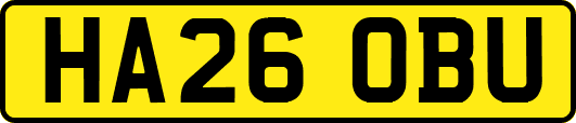 HA26OBU