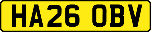 HA26OBV